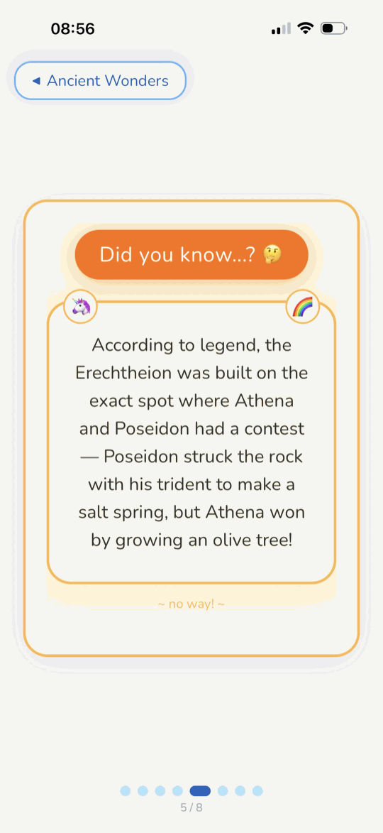 你知道吗？知识卡片