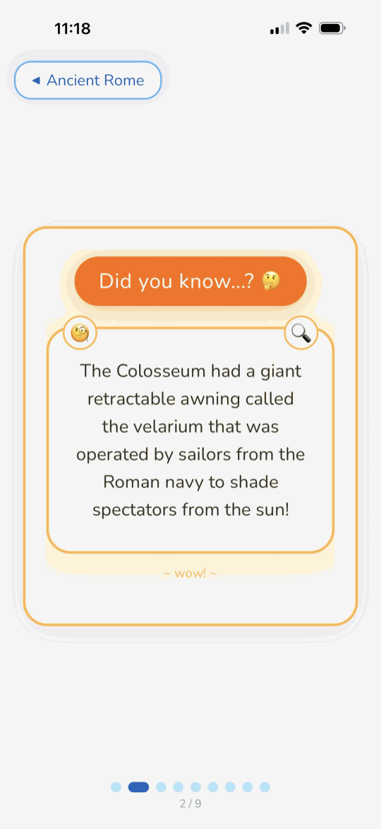 你知道吗？知识卡片